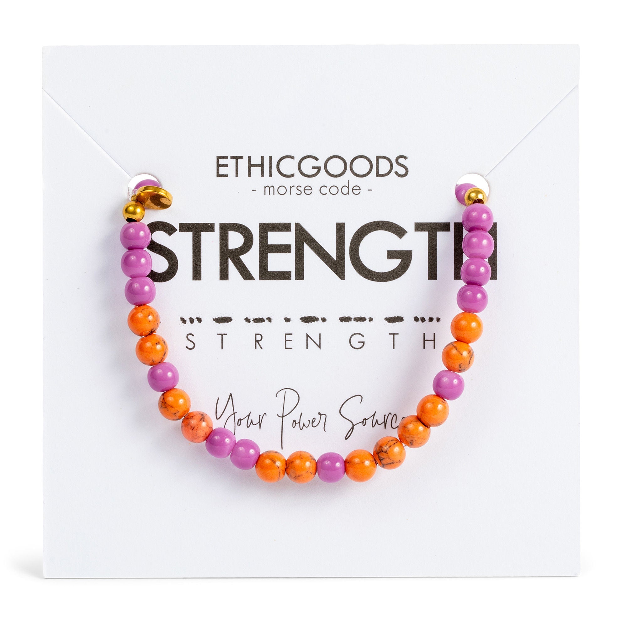 Morse Code Bracelet | STRENGTH