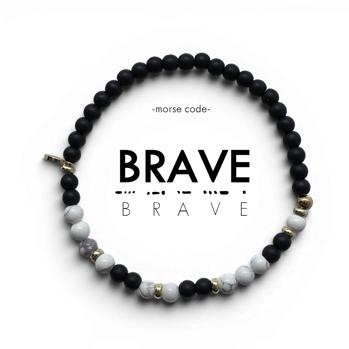 Morse Code Bracelet | BRAVE – ETHICGOODS
