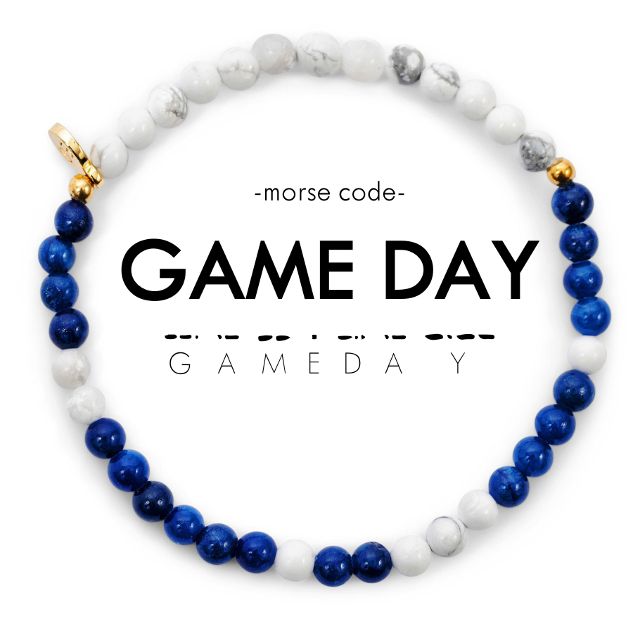 Morse Code Bracelet Game Day Ethicgoods 