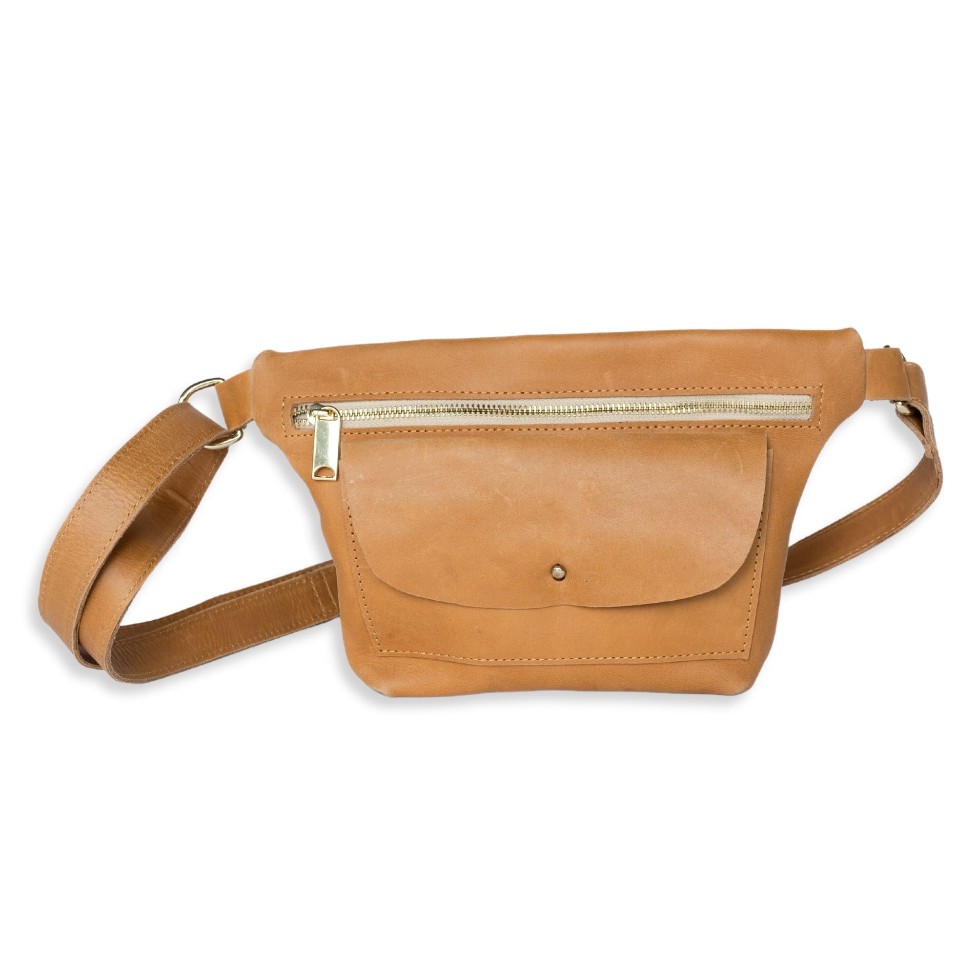 Ethic Leather Belt Bag