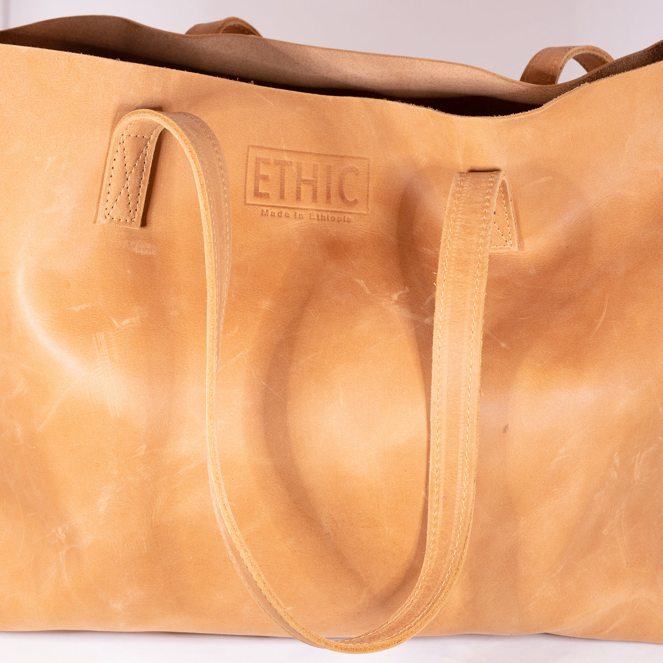 Ethic Leather Carry All Tote