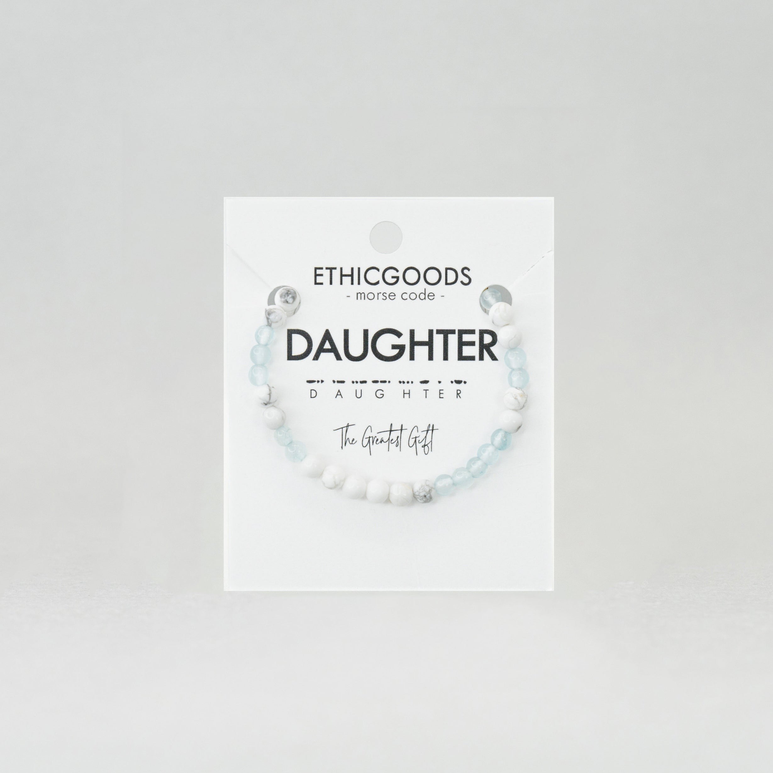 MINI Morse Code Bracelet | Daughter
