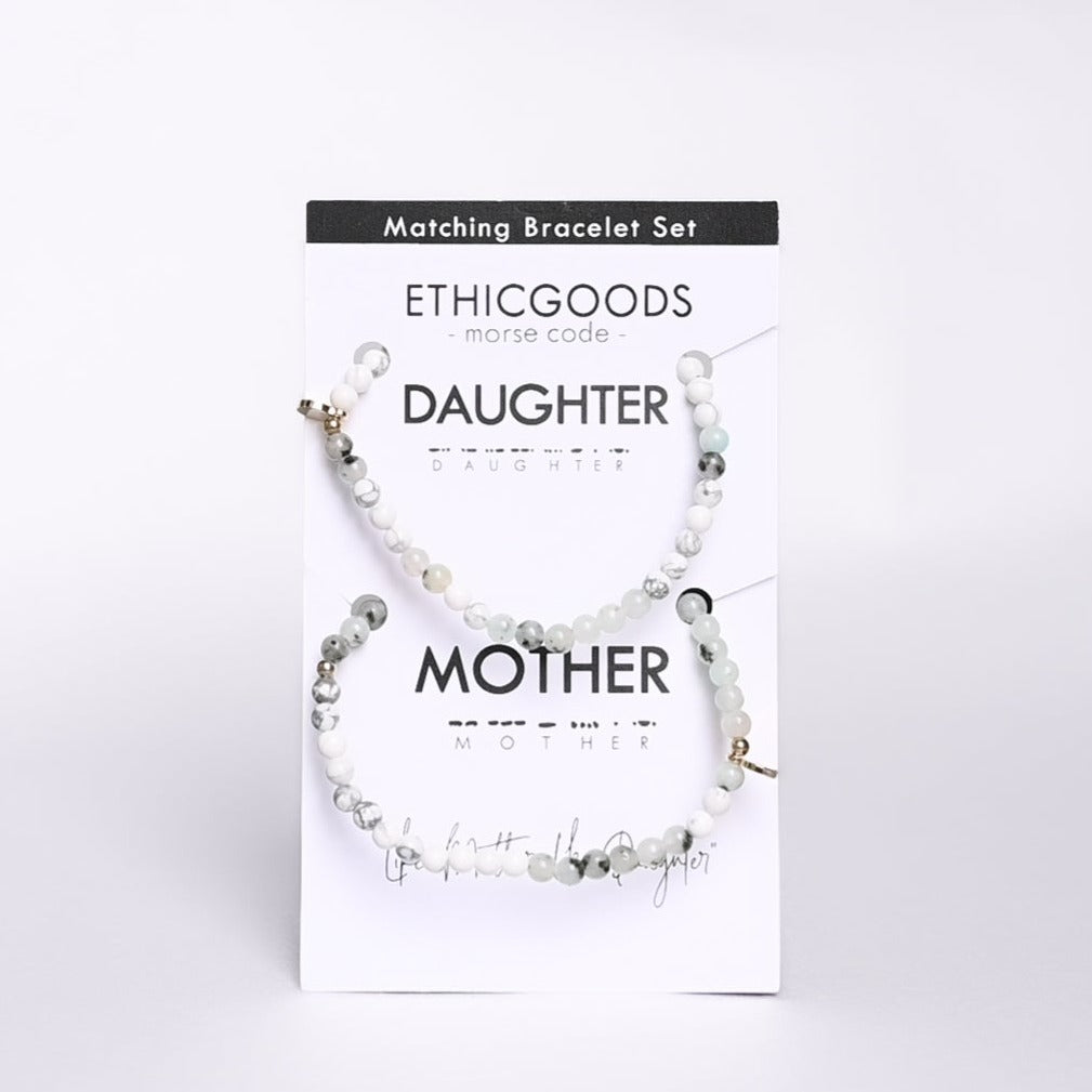 Morse Code Matching Set | MOTHER & DAUGHTER