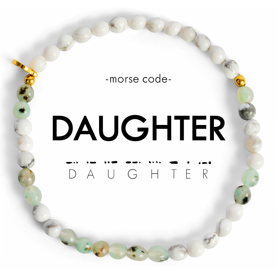 Morse Code Bracelet | DAUGHTER