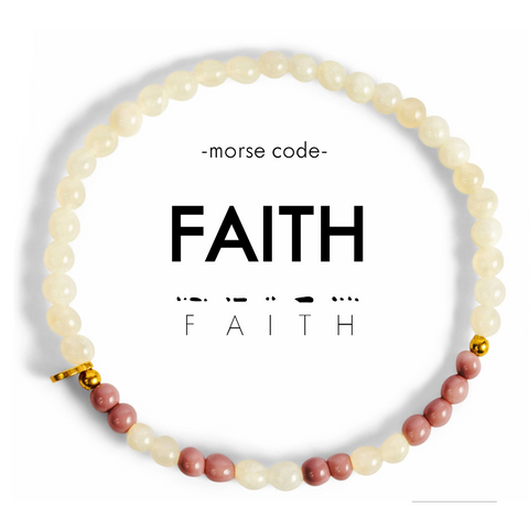 Morse Code Bracelet | FAITH