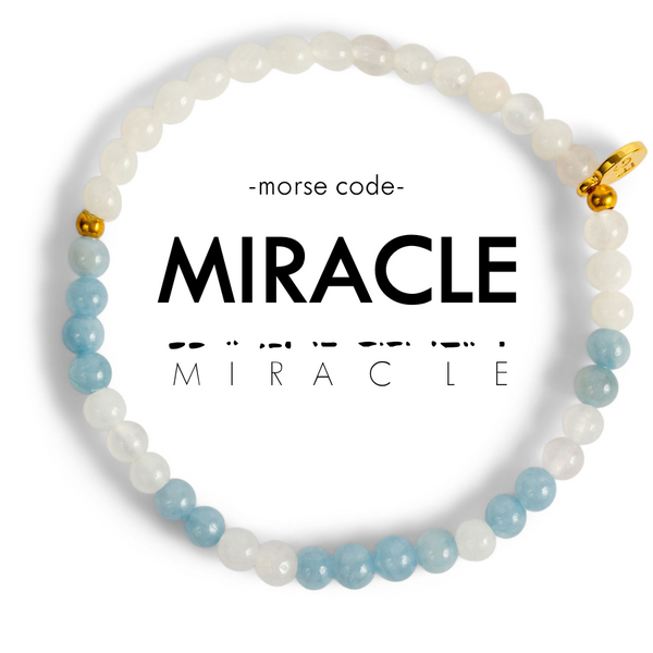 Morse Code Bracelet | MIRACLE – ETHICGOODS