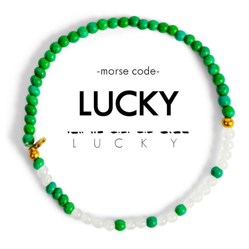アクセサリー gd3311 3mm Morse Code Bracelet | LUCKY – ETHICGOODS