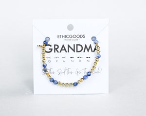 Gold Morse Code Bracelet | GRANDMA
