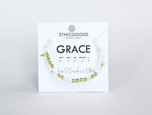 Gold Morse Code Bracelet | GRACE