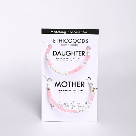 Morse Code Matching Set | MOTHER & DAUGHTER