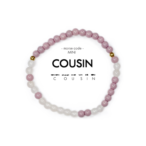 MINI Morse Code Bracelet | COUSIN