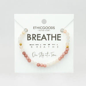 Morse Code Bracelet | BREATHE