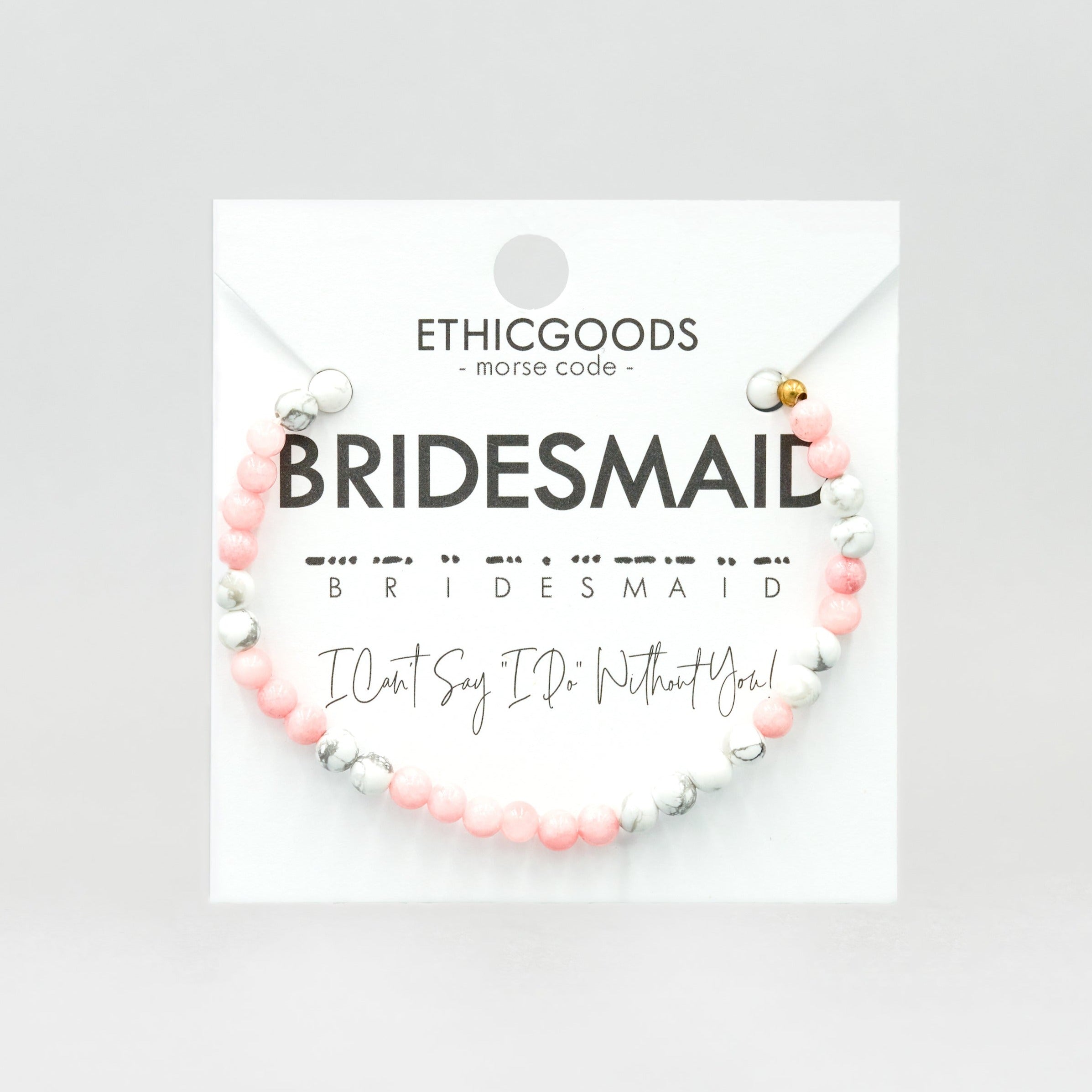 Morse Code Bracelet | BRIDESMAID