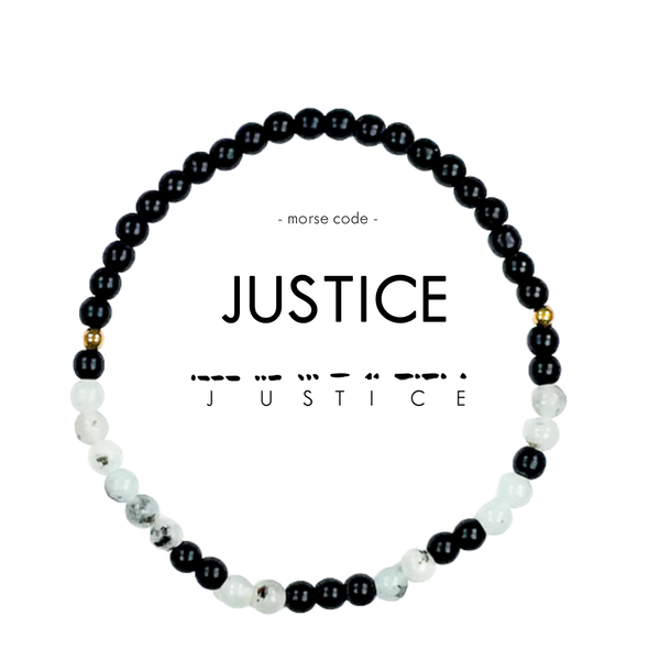 Morse Code Bracelet | JUSTICE