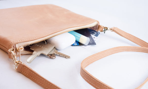 Ethic Leather Passport Bag