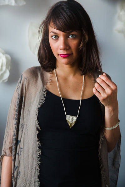 Ombre Arrow Necklace