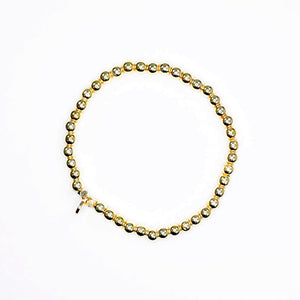 Gold Hematite Stacker Bracelet