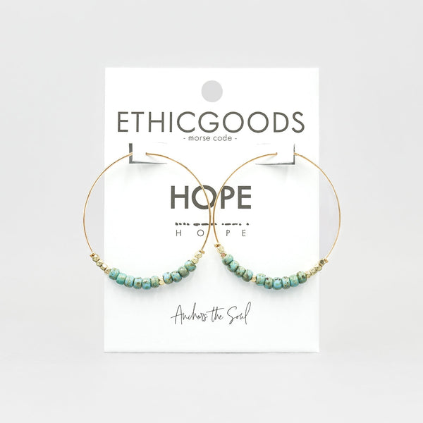 Morse Code Earrings | HOPE