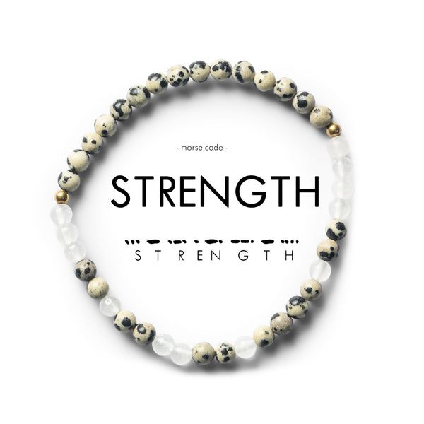 Morse Code Bracelet | STRENGTH