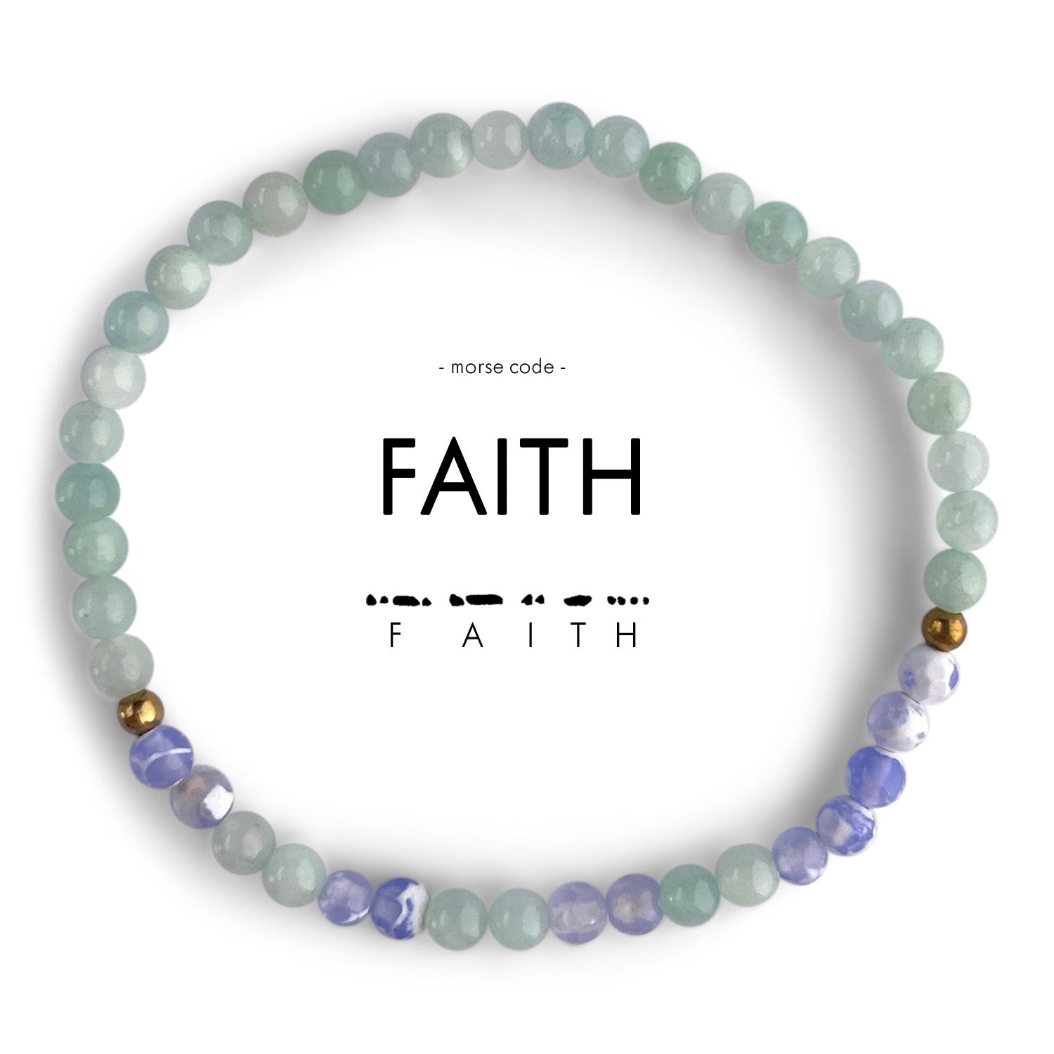 Faith connexion グラフィティーモッズコート　ハンドペイント　S Morse Code Bracelet | FAITH – ETHICGOODS