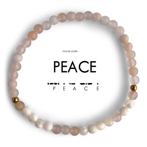 Morse Code Bracelet | PEACE