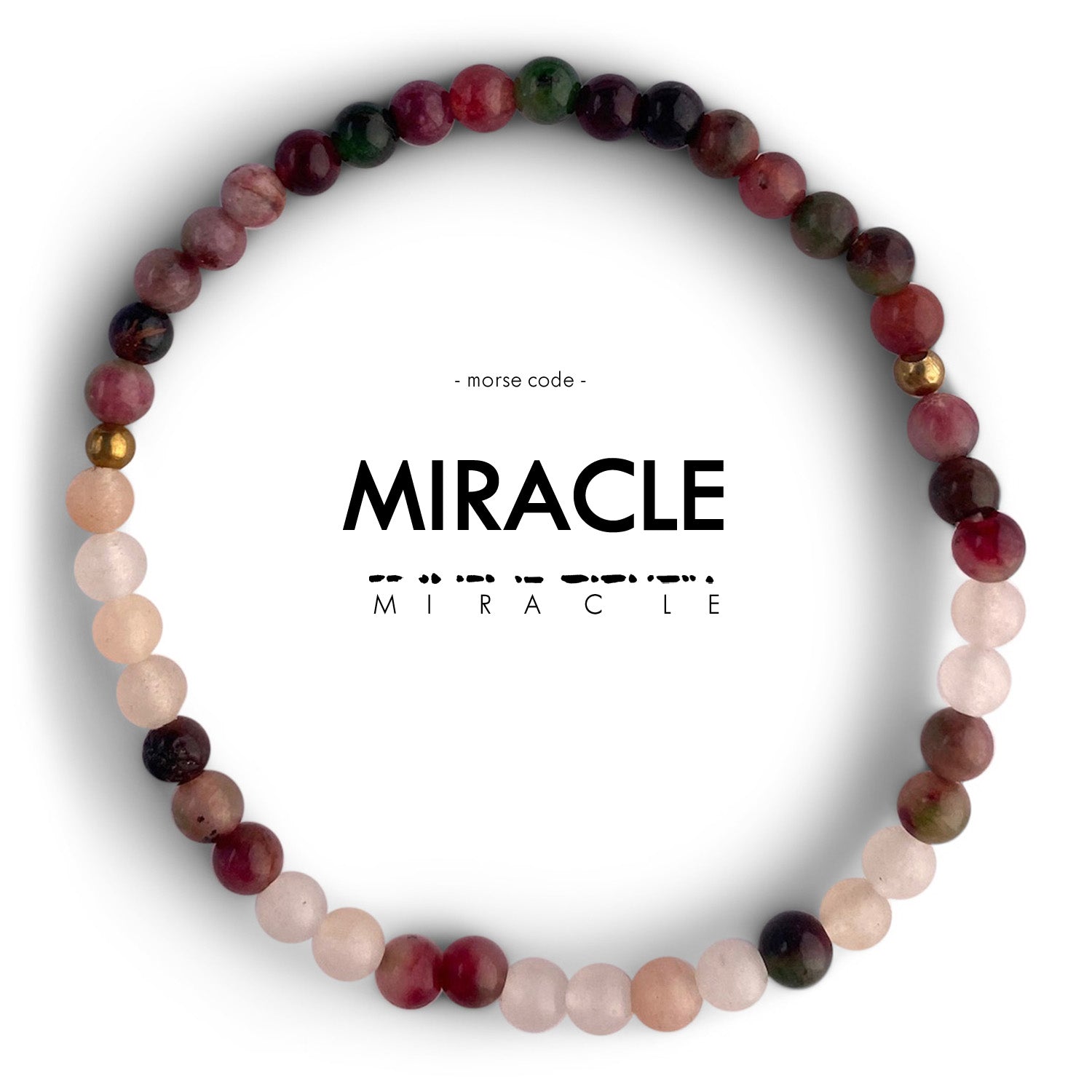 Morse Code Bracelet | MIRACLE – ETHICGOODS