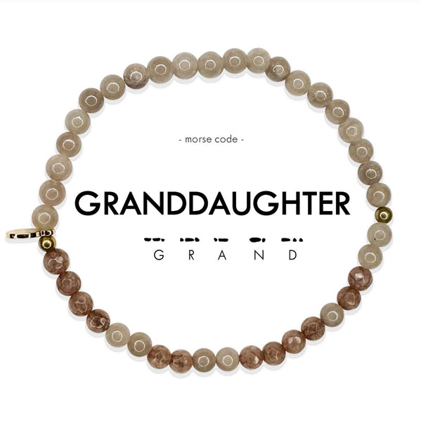 Morse Code Bracelet | GRANDDAUGHTER