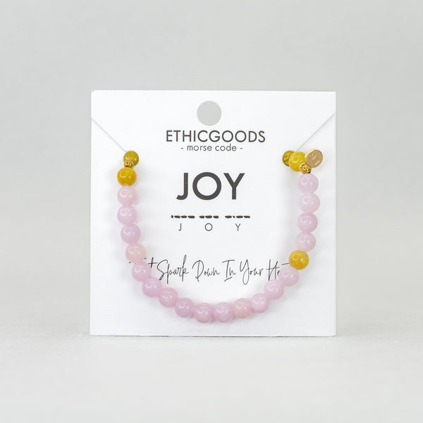 6mm Morse Code Bracelet | JOY