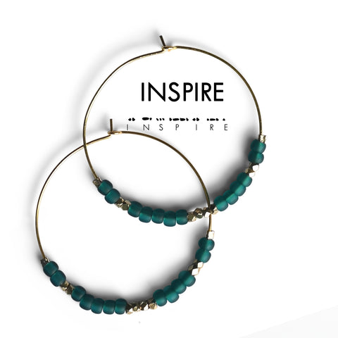 Morse Code Earrings | INSPIRE
