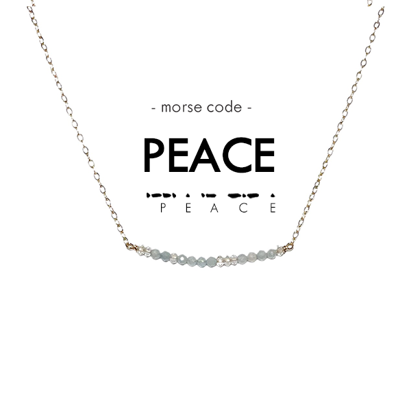 Buy Custom Morse Code Necklace Personalized Name or Short Phrase Jewelry  Perfect Bridesmaid Gift Idea Online in India - Etsy