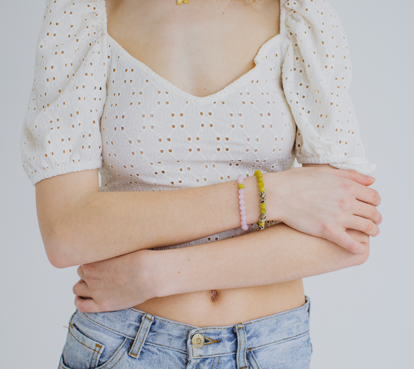 6mm Morse Code Bracelet | KINDNESS